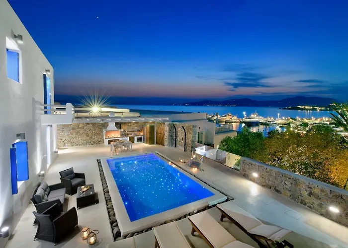 别墅 Elegant Mykonos Mykonos Town